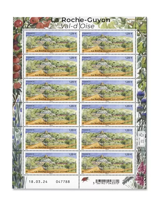 n° F144 - Timbre France Feuillets de France (n° 5792)