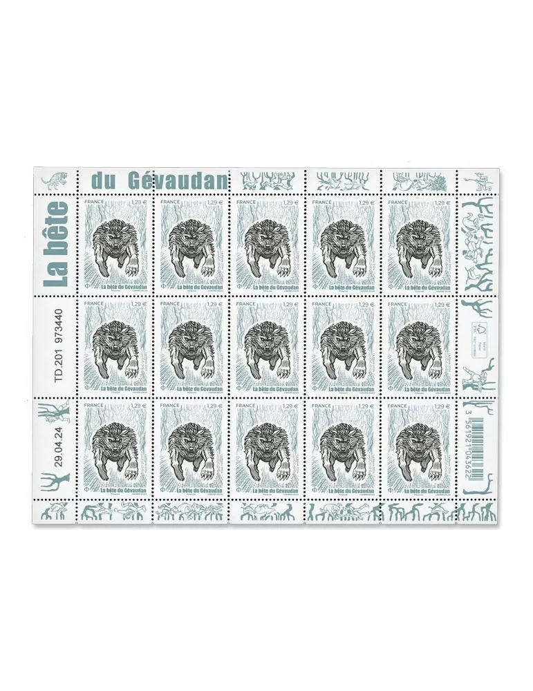 n° F147 - Timbre France Feuillets de France (n° 5795)