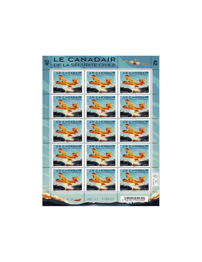 n° F148 - Timbre France Feuillets de France (n° 5796)