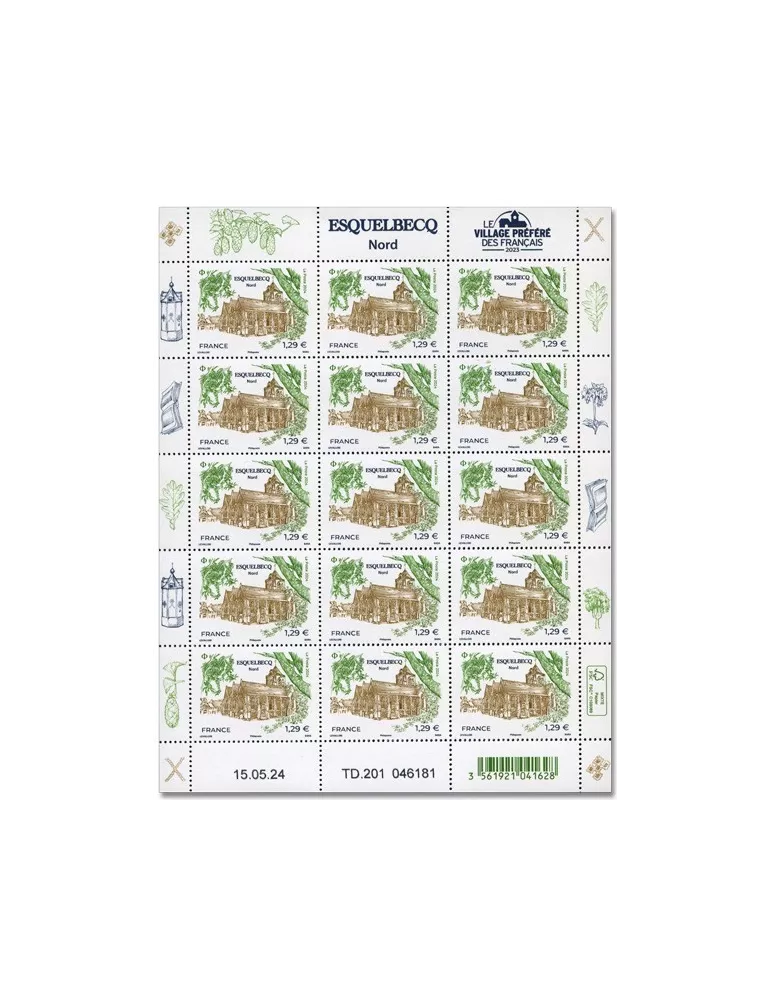 n° F150 - Timbre France Feuillets de France (n° 5798)