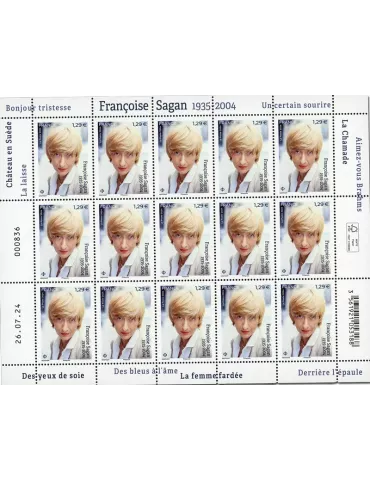 n° F156 - Timbre France Feuillets de France (n° 5805)