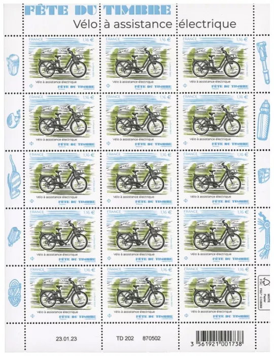 n° F90 - Timbre France Feuillets de France (n° 5658)
