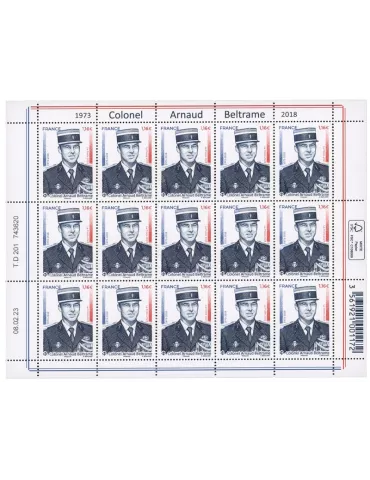 n° F93 - Timbre France Feuillets de France (n° 5663)