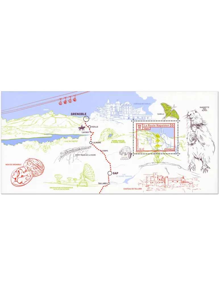 n° 204 - Timbre France Blocs souvenirs