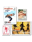 SPORTS : pochette de 1000 timbres (Oblitérés)