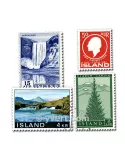 ISLANDE : pochette de 25 timbres (Oblitérés)