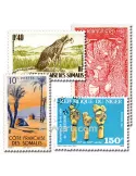 COMMUNAUTE FRANCAISE : pochette de 500 timbres (Oblitérés)
