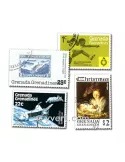 GRENADINES : pochette de 100 timbres (Oblitérés)