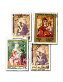 NATIVITE VIERGE : pochette de 200 timbres (Oblitérés)