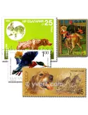 CHASSE : pochette de 25 timbres (Oblitérés)