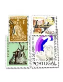 PORTUGAL : pochette de 500 timbres (Oblitérés)