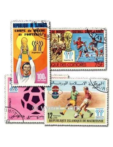 ARGENTINE : pochette de 500 timbres (Oblitérés)