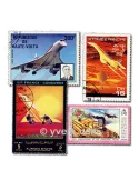 CONCORDE : pochette de 25 timbres (Oblitérés)