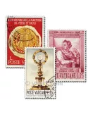 VATICAN : pochette de 50 timbres (Oblitérés)