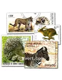 ANIMAUX SAUVAGES : pochette de 300 timbres (Oblitérés)