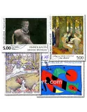 TABLEAUX : pochette de 200 timbres (Oblitérés)