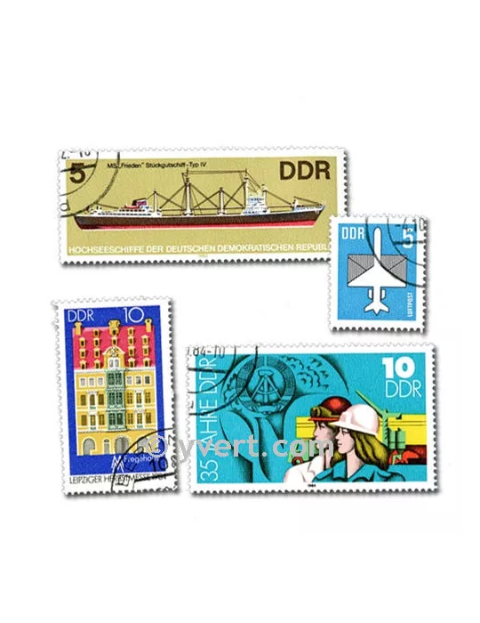 ALLEMAGNE : pochette de 500 timbres (Oblitérés)