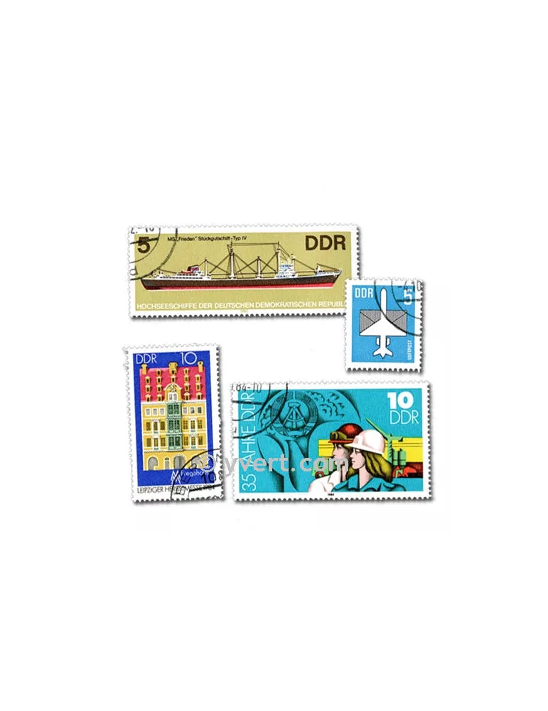 ALLEMAGNE : pochette de 1000 timbres (Oblitérés)