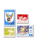 ROUMANIE : pochette de 500 timbres (Oblitérés)