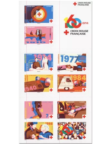 n° 2068 - Timbre France Carnets Croix-Rouge (2024) (BC2413)