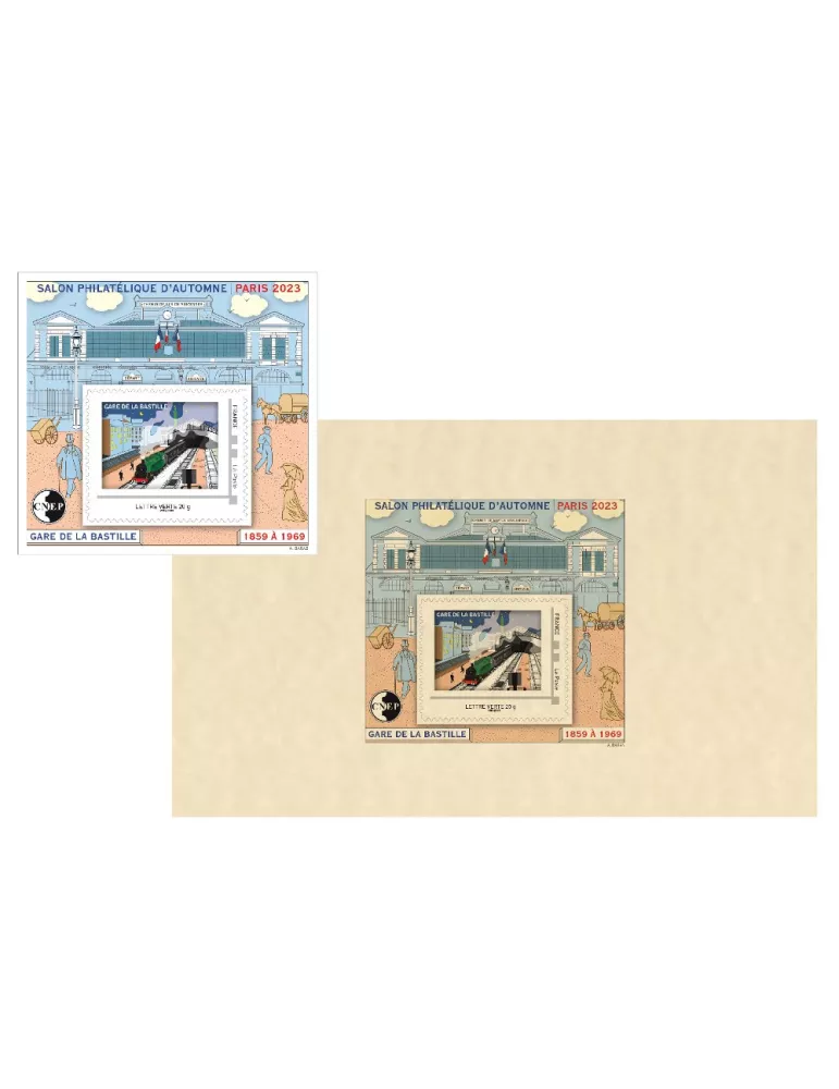 n° 93-93a-93b - Timbre France CNEP