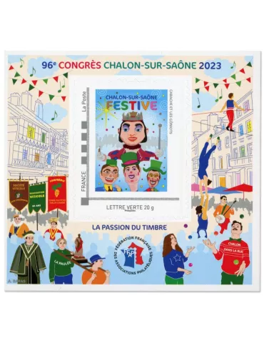 n° 22 - Timbre France FFAP