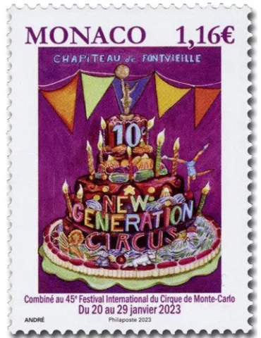 n° 3367 - Timbre MONACO Poste