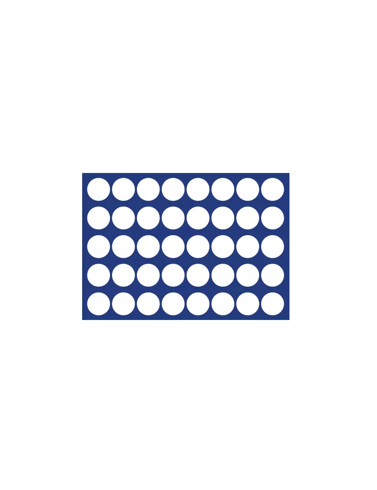 PLATEAU MALETTE DIAMANT (40 CASES RONDES : Ø 26mm ) - SAFE®