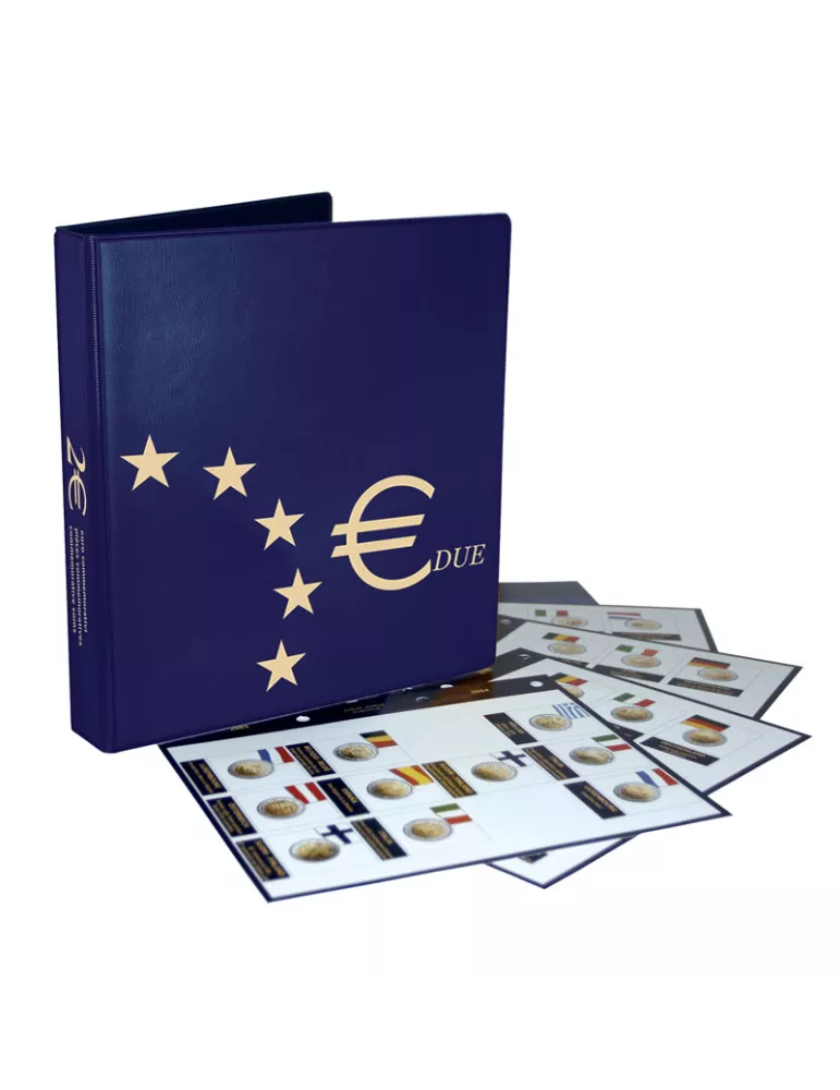 Album 2 Euros commémoratifs (2014-2015) - MARINI® (Nouveau design)