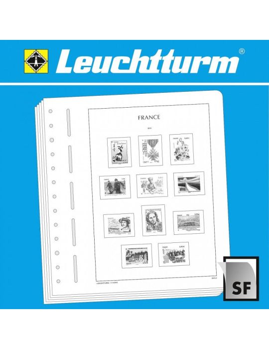 FRANCE SF : 2024 (avec pochettes) - LEUCHTTURM