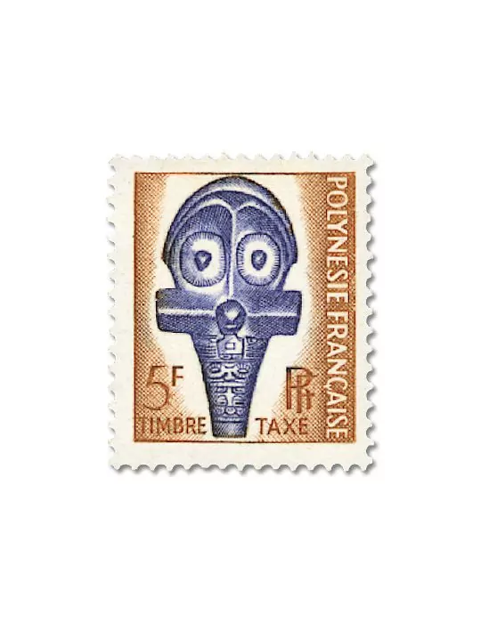 n° 1/3 -Timbre Polynésie Taxe