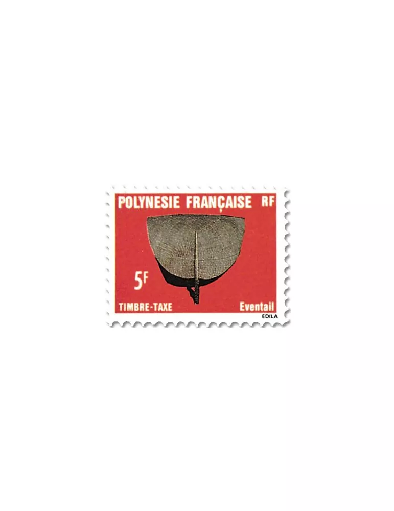 n° 4/7 -Timbre Polynésie Taxe