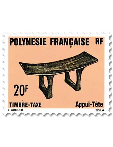 n° 8/9 - Timbre Polynésie Taxe 2