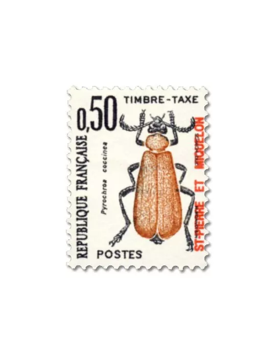 n° 82/91 -Timbre Saint-Pierre et Miquelon Taxe