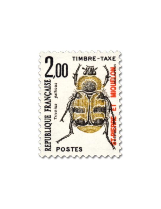 n° 82/91 -Timbre Saint-Pierre et Miquelon Taxe