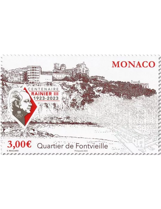 n° F3402 - Timbre MONACO Poste