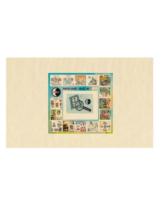 n° 100b - Timbre France CNEP (Epreuve de luxe)