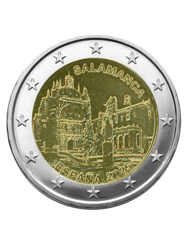2 EURO COMMEMORATIVE 2025 : ESPAGNE (Vieille ville de Salamanque)