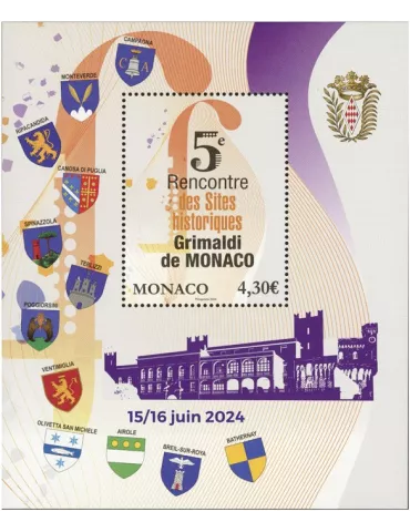 n° F3448 - Timbre MONACO Poste