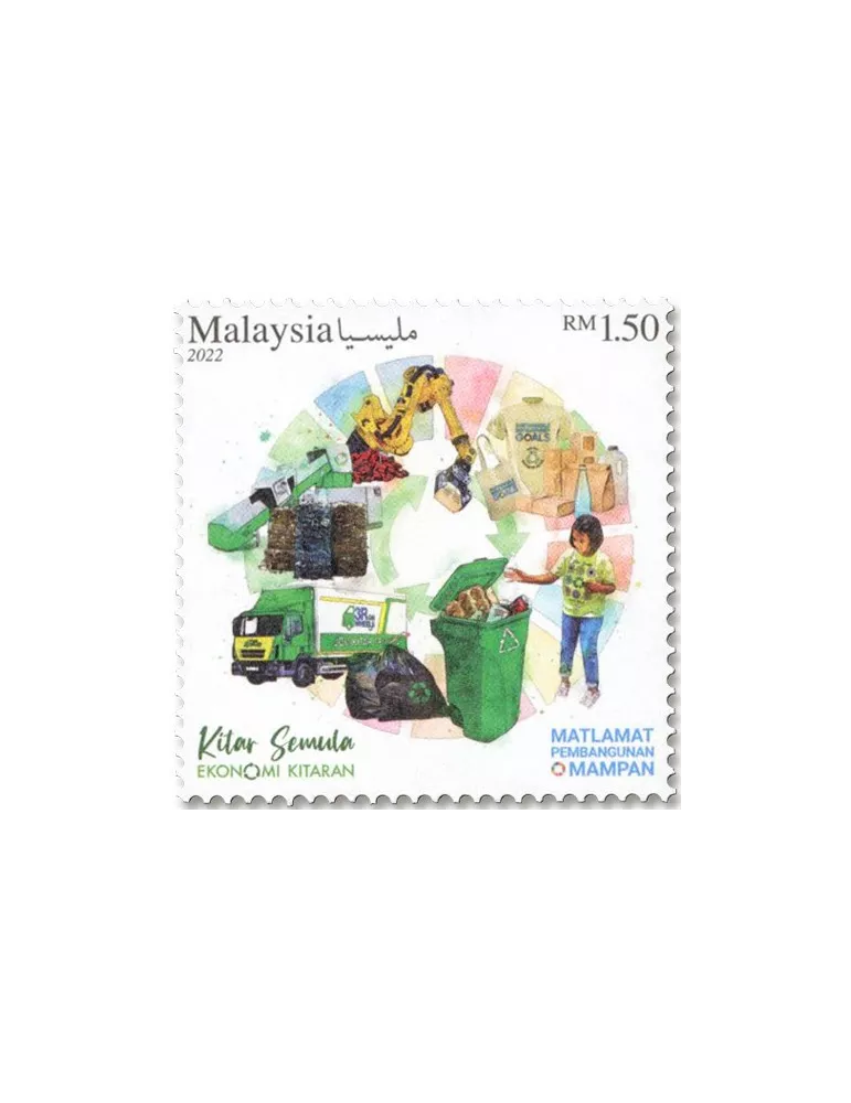 n° 2123 - Timbre MALAYSIA Poste