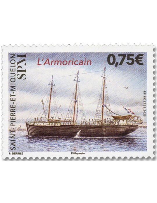 n° 1353 - Timbre Saint-Pierre et Miquelon Poste