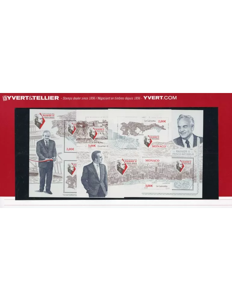 n° 3364/3411 - Timbre Monaco Année complète (2023)