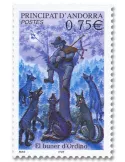 n° 589 - Timbre Andorre Poste