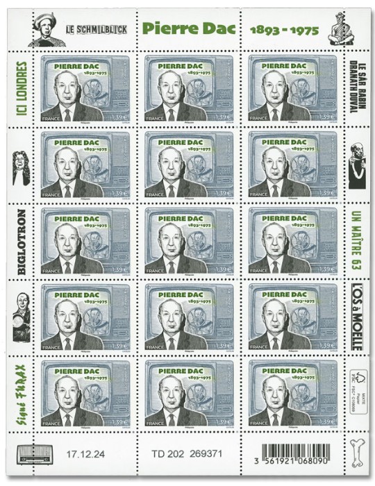 n° F168 - Timbre France Feuillets de France (n° 5846)