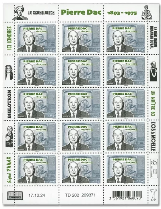 n° F168 - Timbre France Feuillets de France (n° 5846)