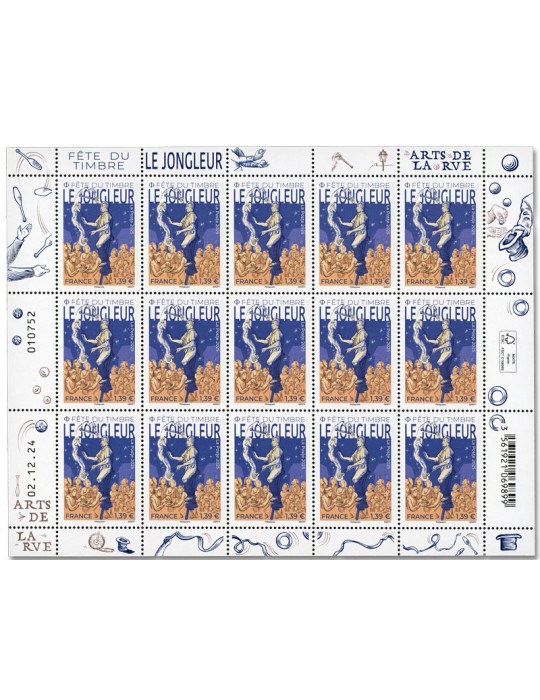 n° F172 - Timbre France Feuillets de France (n° 5854)