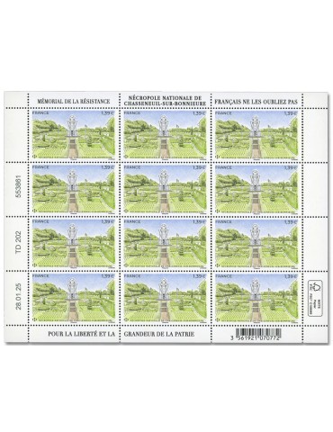 n° F174 - Timbre France Feuillets de France (n° 5857)
