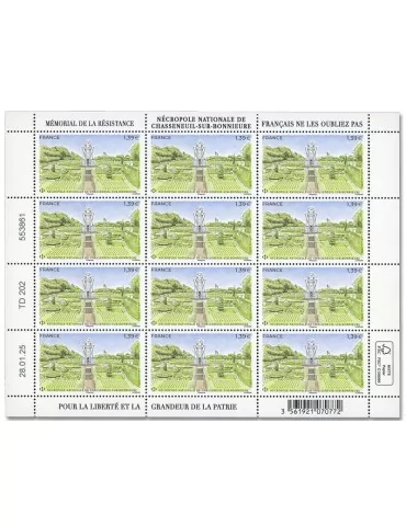 n° F174 - Timbre France Feuillets de France (n° 5857)