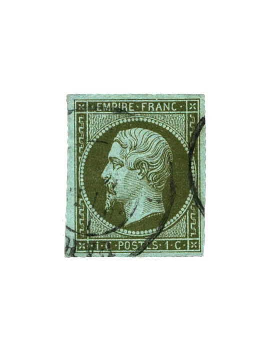 n° 11/12/13A/14A/15/16/17B obl. (Qualité : B) - Napoléon III (Empire Non dentelé)