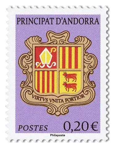 n° 894 - Timbre ANDORRE Poste